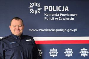 Aspirant Grzegorz Dudek.