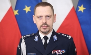 Komendant Główny Policji inspektor Marek Boroń.