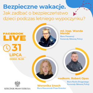 Infografika informująca o webinarze: eksperci, dokładna data, zdjęcia ekspertów z pełnionymi przez nich funkcjami.