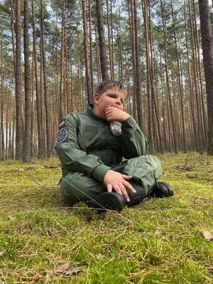 Na zdjęciu widoczny Janek. Zdjęcie: Janek Gajda / Adam Gajda.