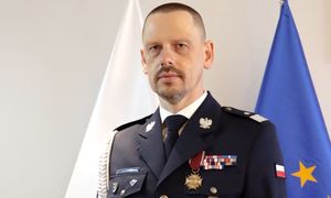 Komendant Główny Policji nadinspektor Marek Boroń.