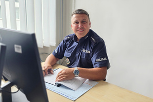 Aspirant Wojciech Wójcik.