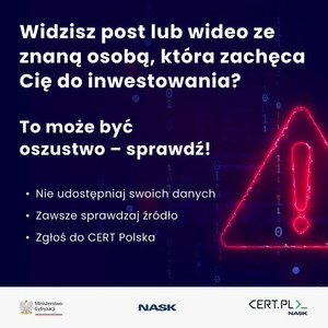 Uwaga na fałszywe reklamy.