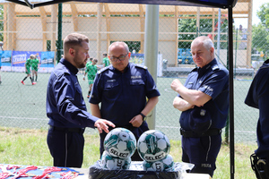 Turniej piłki nożnej o puchar Komendanta Komisariatu Policji w Ogrodzieńcu
