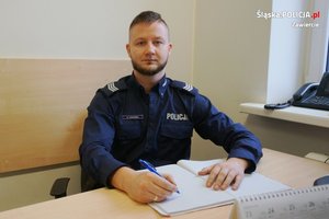 Sierżant sztabowy Krystian Tokarski.