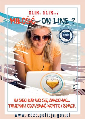 Klik, klik miłość on line? W sieci łatwo się zakochać... trudniej odzyskać konto i serce CBZC.