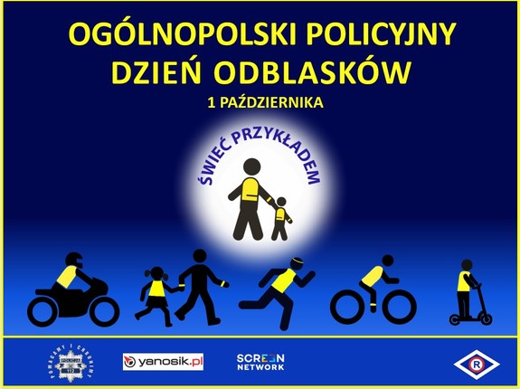 Ogólnopolski Policyjny Dzień Odblasków.