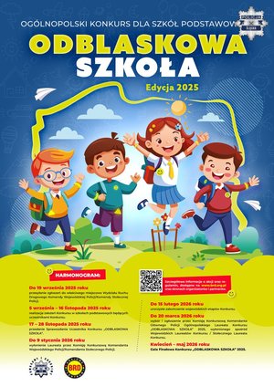 Grafika przedstawia plakat informujący o konkursie.