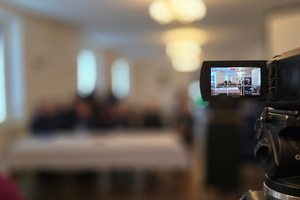 Debata społeczna w Porębie.