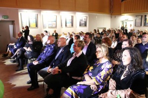 Na zdjęciu widoczni siedzący na sali przedstawiciele podmiotów i instytucji oraz zaproszeni goście.