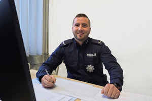 Sierżant Piotr Pełka.