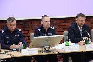 Odprawa kadry polskiej Policji z kierownictwem MSWiA.