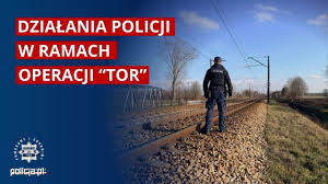 Działania Policji w ramach operacji Tor.