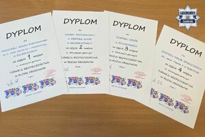 Turniej Bezpieczeństwa w Ruchu Drogowym.