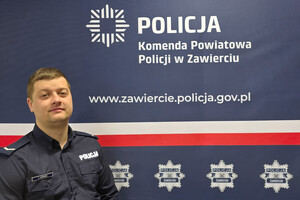 Sierżant Łukasz Górecki.