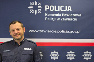 Młodszy aspirant Wojciech Pompka.