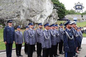 Policjanci i policjantki wyznaczeni do mianowania.