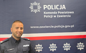 Starszy sierżant Piotr Pełka.