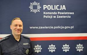 Starszy aspirant Dariusz Grajkowski.