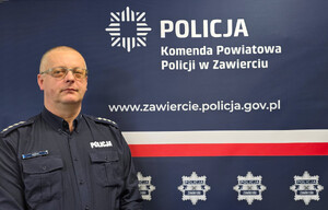 Aspirant sztabowy Marek Grabowski.